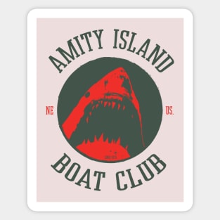 SHARK BOAT CLUB - NEW ENGLAND EST.1975 Sticker